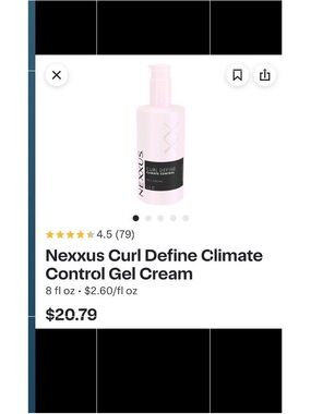 Nexxus Curl Define Climate Control Gel Cream - Pink